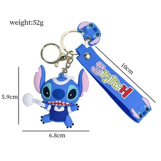 Móc Khóa Hình Stitch Dễ Thương