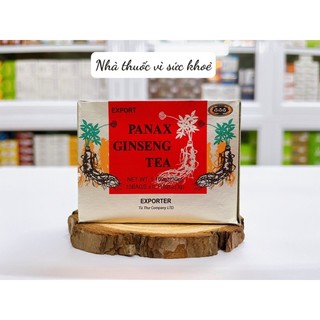 ✅Trà nhân sâm Panax Ginseng Tea Hộp 10 gói tăng cường sức khỏe - Nguyên liệu nhập khẩu Hàn Quốc