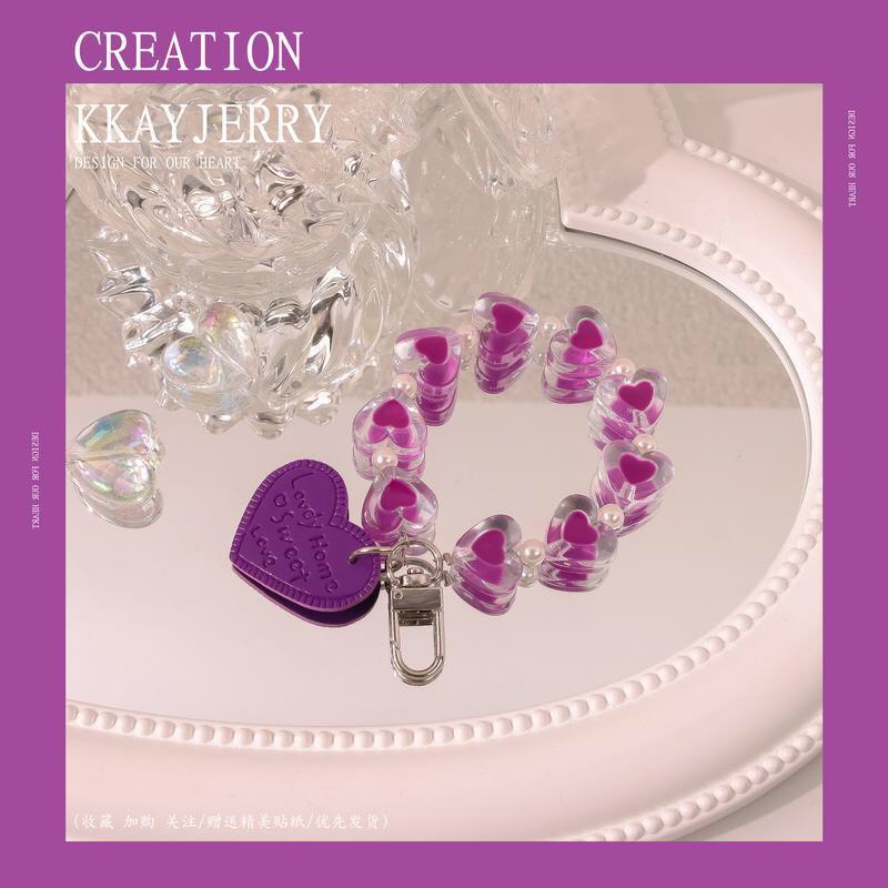 Dây Đeo Điện Thoại Dạng Chuỗi Nhựa Xinh Xắn Chắc Chắn Phong Cách Hot Trend Hàn Quốc Dobi M12