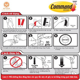 Miếng dán treo tranh 3M command loại 5.4kg