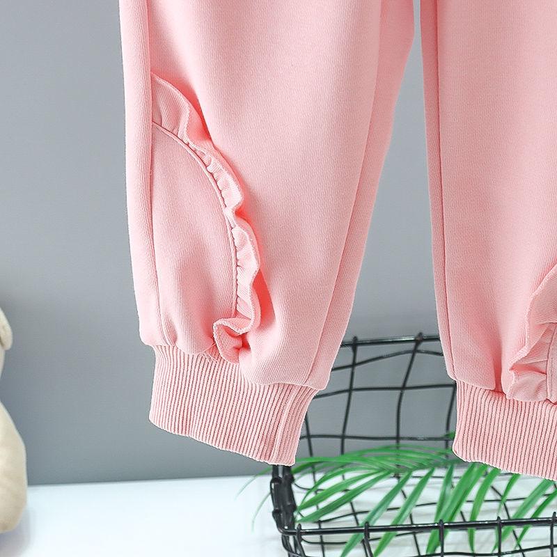 🔥🔥 FLASH SALE 🔥🔥 - Bộ quần áo trẻ em dài tay thu đông - cotton nỉ bông giữ ấm - hình thỏ dễ thương - XG062