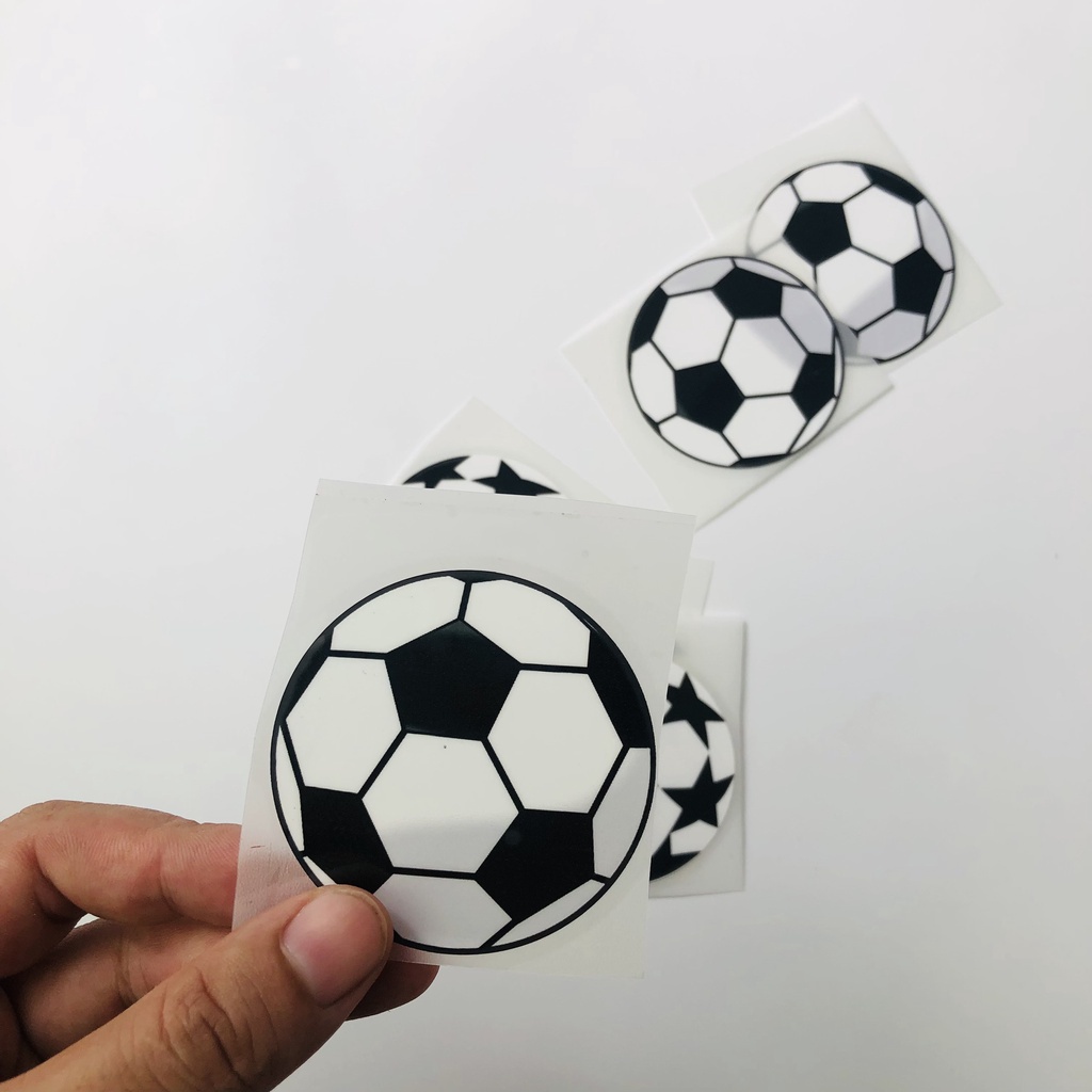 Sticker logo Số quần Áo bóng đá Gấu Sport - decal ủi trực tiếp lên vải, áo bóng đá