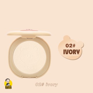 Phấn Phủ Gấu NOVO Bear Makeup Pressed Powder 5679