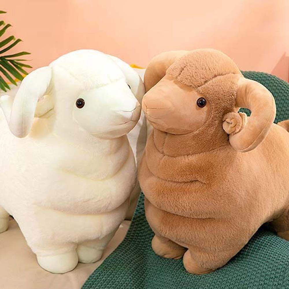 ANEMONE Đồ chơi nhồi bông Hình Lạc Đà Alpaca Hoạt Hình Dễ Thương