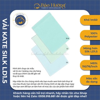 Vải Kate Silk Lạc Đà _  Khổ 1m50 _ Phần E
