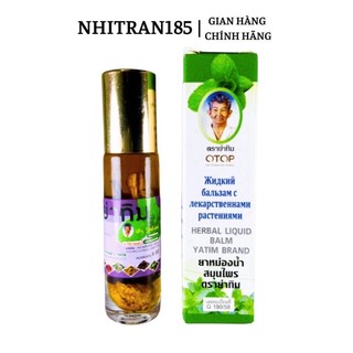 Dầu lăn thảo dược HERBAL LIQUID BALM YATIM BRAND