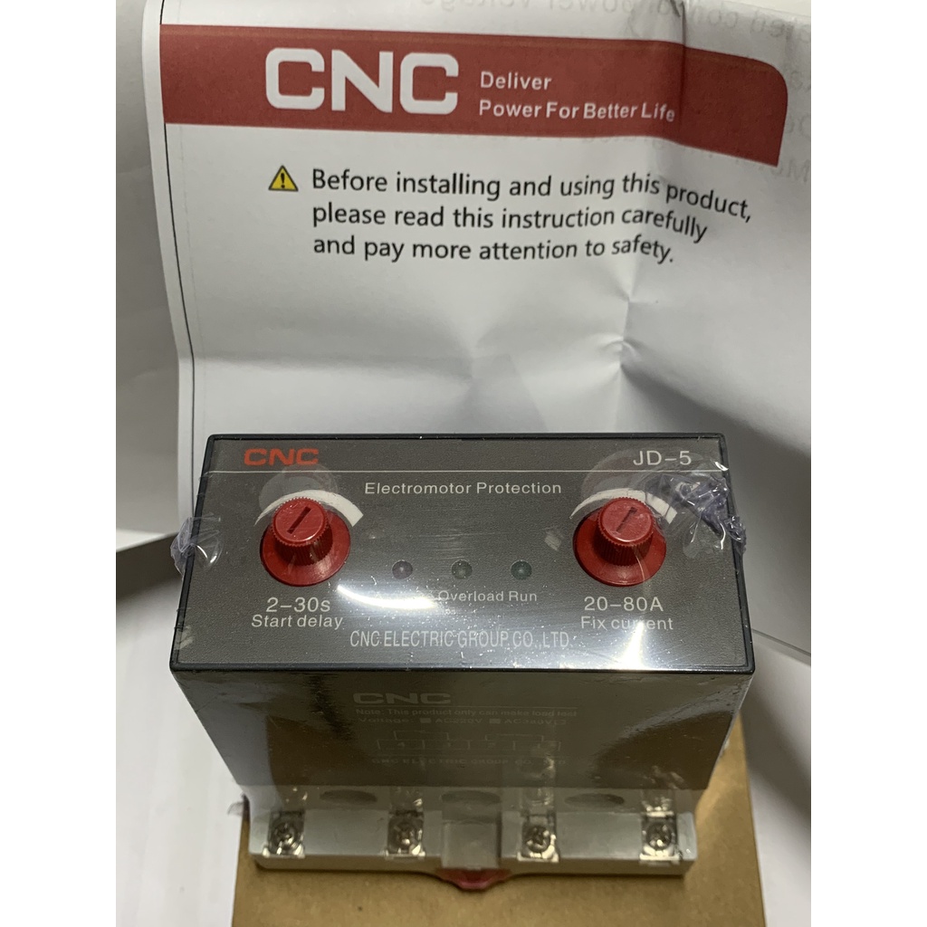Rơ le bảo vệ động cơ JD-5 2-20A, 20-80A, 60-300A