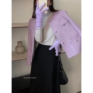 ( Ảnh thật ) 8122 Chân váy dạ bút chì