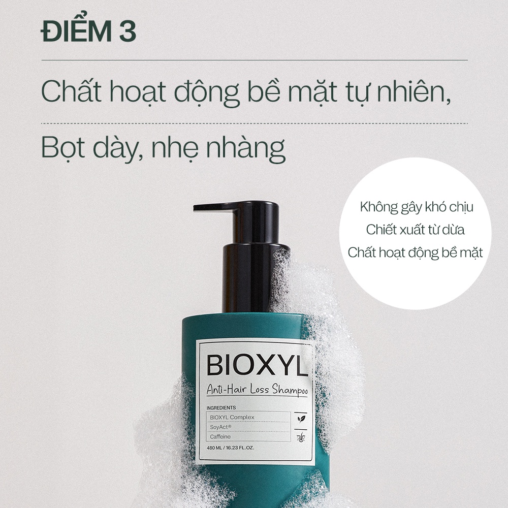 Dầu gội đầu MA:NYO BIOXYL chống rụng tóc dung tích 480ml