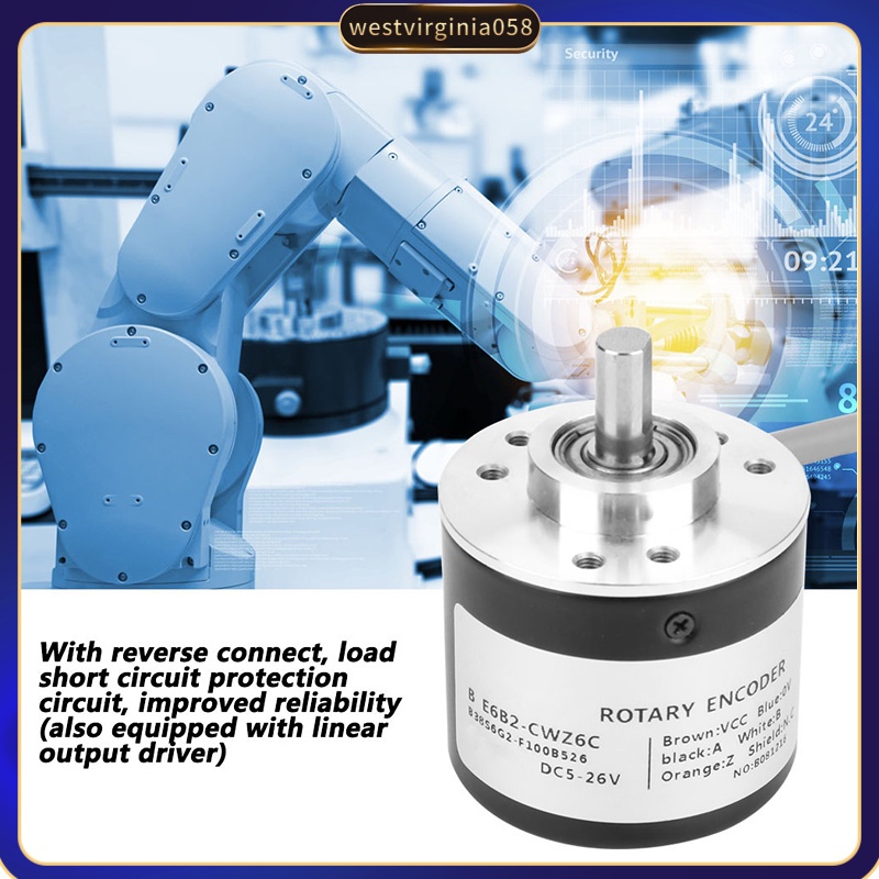 Có thể bán buôn Bộ mã hóa quay tăng dần E6B2-CWZ6C đa năng với đường kính 40mm Westvirginia058 Hàng giao ngay