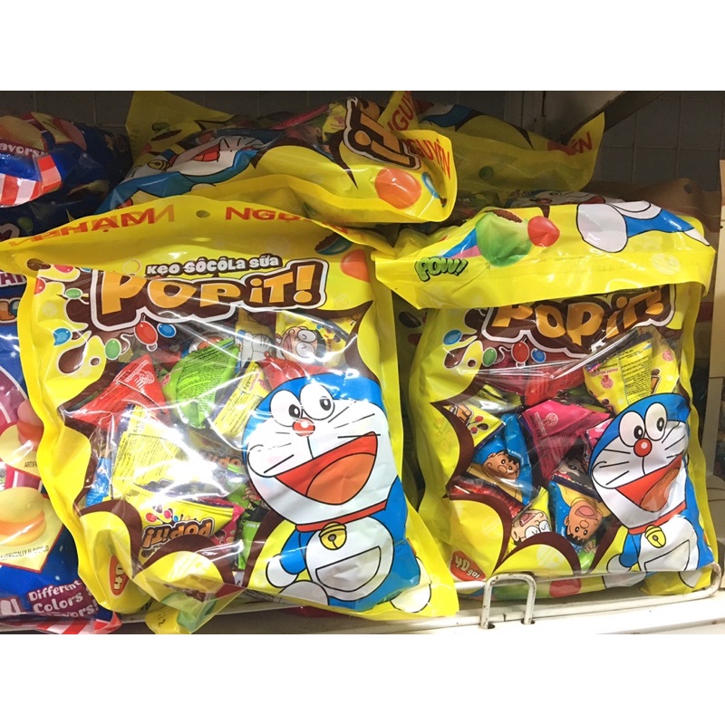 Kẹo POPIT Doraemon tam giác gói 212g