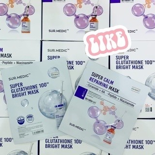 Mặt nạ sur.medic bright glutathione mask neogen sur.medic mẫu mới 2022