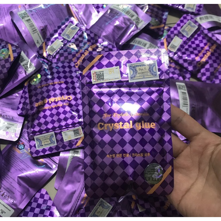 Keo Crystal Glue, nối mi , tốc độ khô 3s