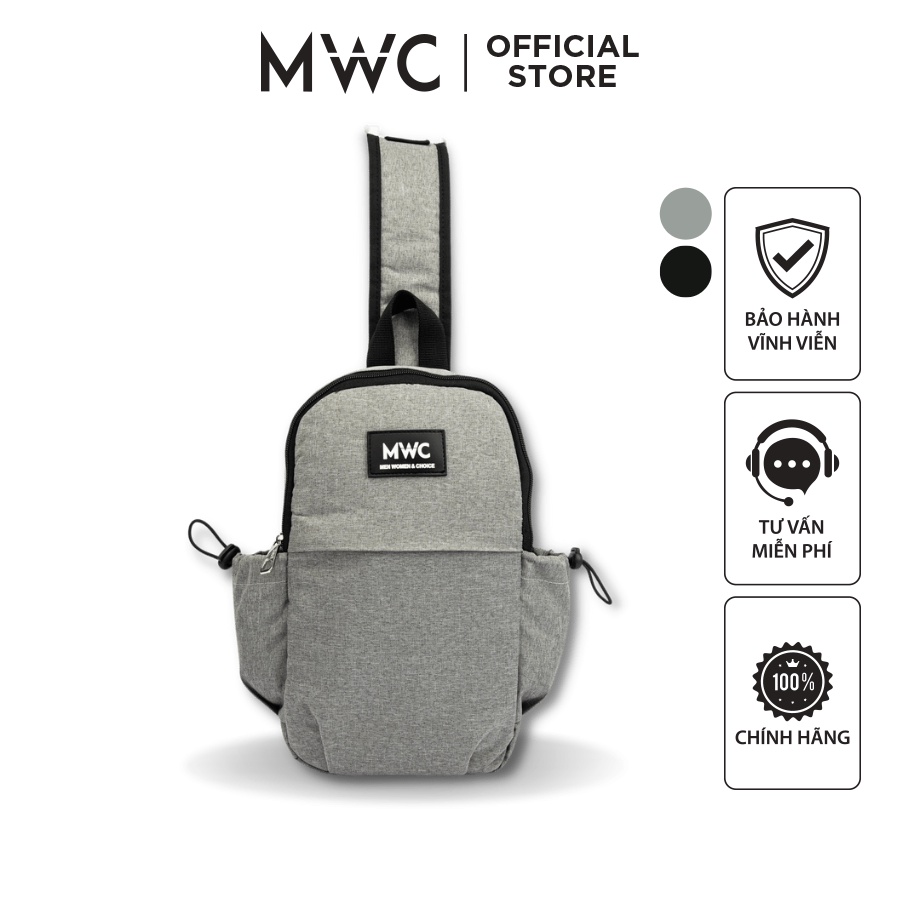 Balo MWC 0826 - Túi Đeo Chéo Nam Nữ Balo Mini Túi bao tử Thể Thao Dùng Đi Chơi Học Làm Rẻ Đẹp