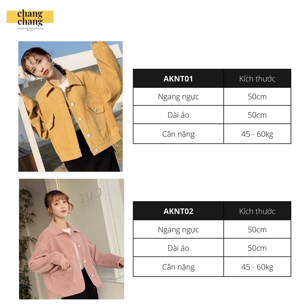 [HÌNH THẬT] Áo Khoác Nữ Nhung Tăm 2 Lớp Mềm Mịn, Áo Khoác Nữ Cao Cấp Thiết Kế | CHANG CHANG