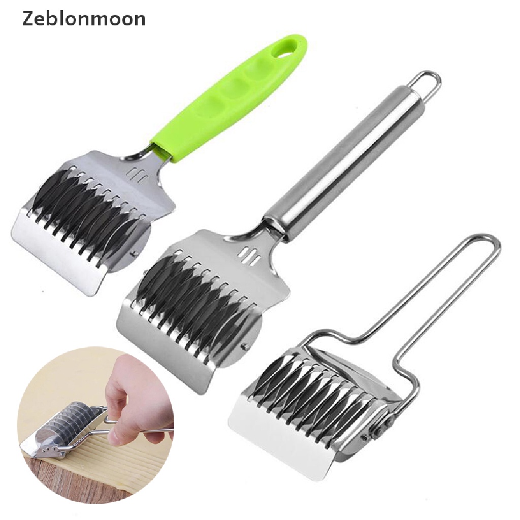 Dụng Cụ Cây Lăn Cắt Bột Làm Mì Bằng Thép Không Gỉ