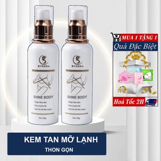 Kem tan mỡ bụng đùi sau sinh ép lạnh Shine Body cao gừng tan mỡ