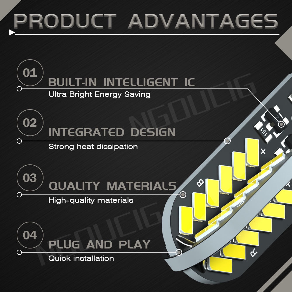 Bóng Đèn LED T10 W5W Nhiều Màu Sắc 12v Dành Cho Xe Hơi Xe Máy