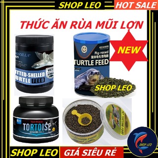 Thức ăn rùa mũi lợn, rùa nước - cám dinh dưỡng rùa mũi lợn và các loại rùa nước - phụ kiện bò sát- shopleo