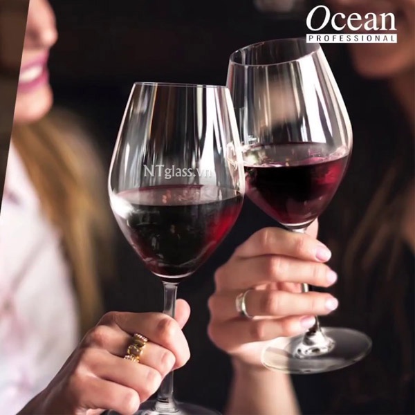 Ly uống vang đỏ cao cấp kiểu dáng sang trọng,chính hãng Ocean