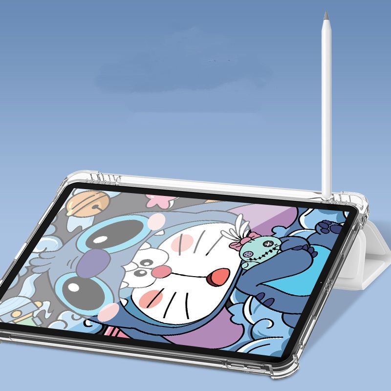 Ốp Máy Tính Bảng Mềm Họa Tiết Hoạt Hình Doraemon Cho iPad Gen10 7 / 8 / 9 Air4 / Air5 Pro11 "Pro12.9" 2022 Air1 / Air2 / Gen5 / 6
