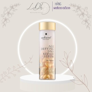Serum chống lão hóa phục hồi da sakura age defying dnarepair 40 viên