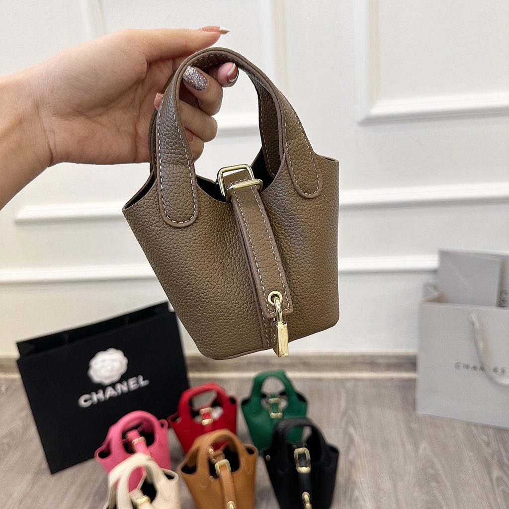 Túi Da Picotin MiNI Size 12 Cm Ko Vừa Điện Thoại Cầm Tay Đeo Chéo  Hàn Quốc Siêu Xinh176