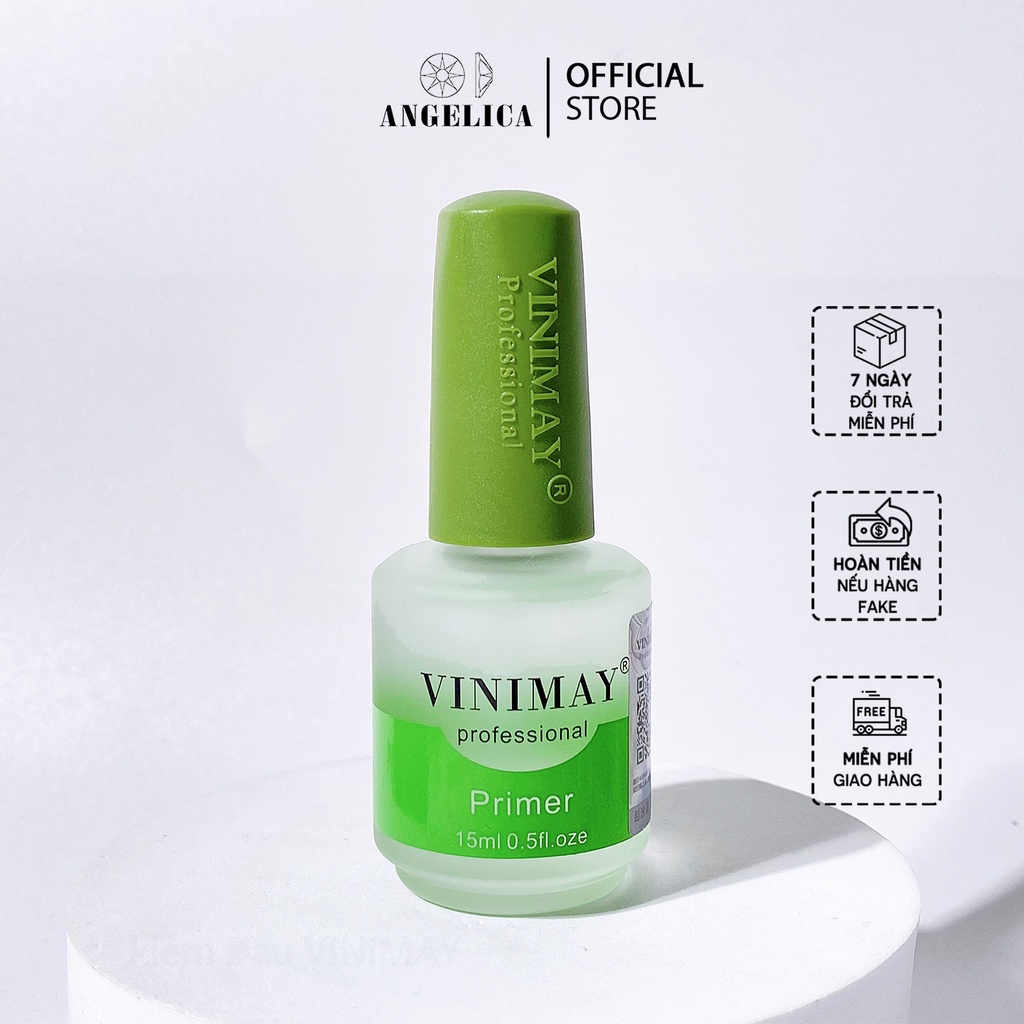 Kiềm Dầu Nail Primer Giúp Sơn Gel Bền Và Bám Lâu Trên Móng ANGELICA KDV