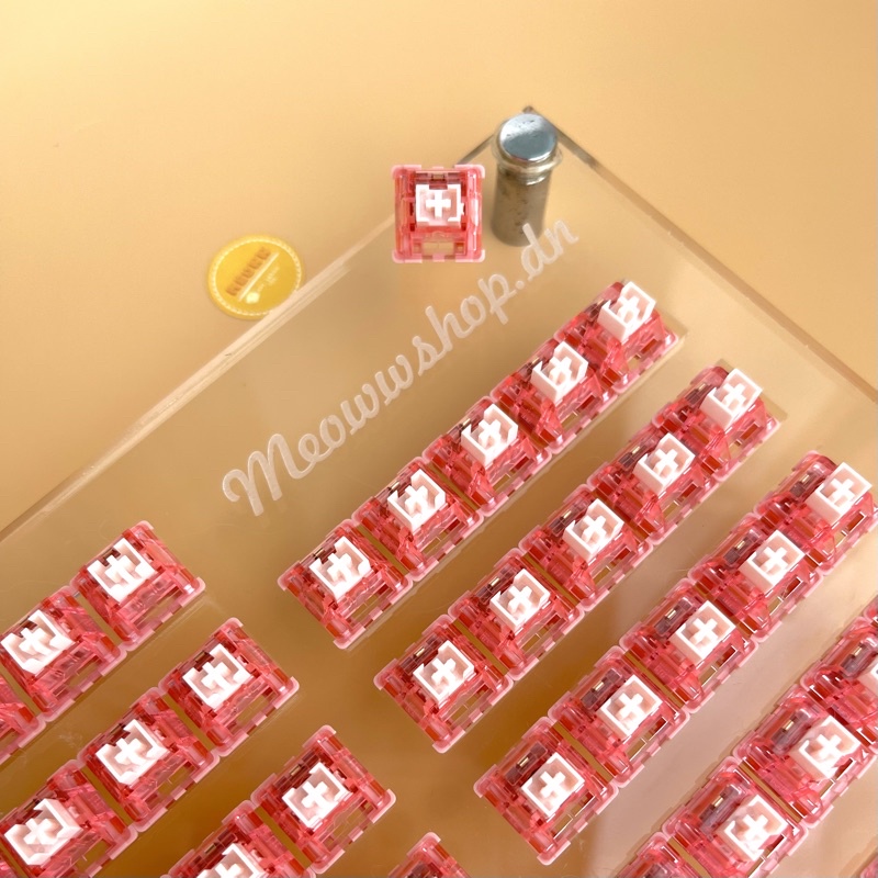 Công tắc phím cơ jelly dâu v2/switch jelly strawberry v2 cho bàn phím cơ