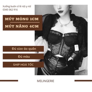 Bộ nội y có gọng mút mỏng melingerie