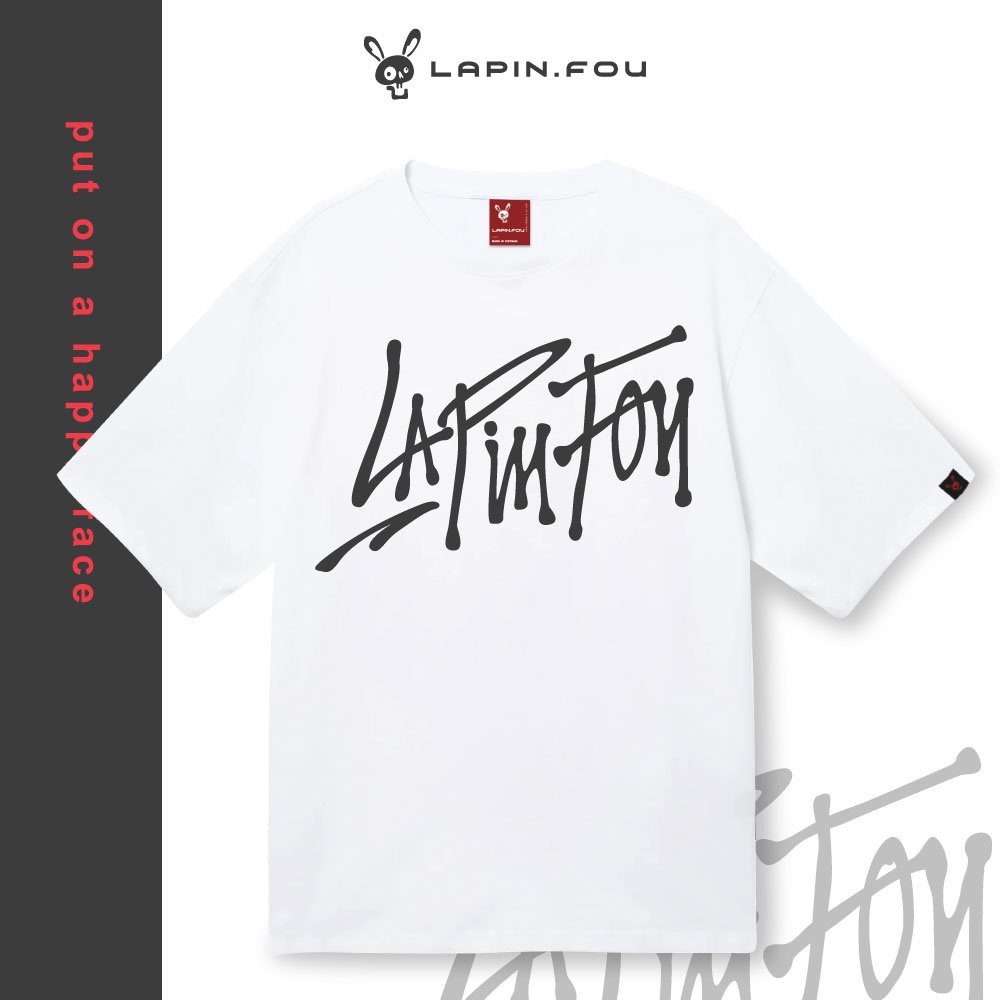 Áo Thun Unisex Nam Nữ Local Brand - Lapin.Fou Signature