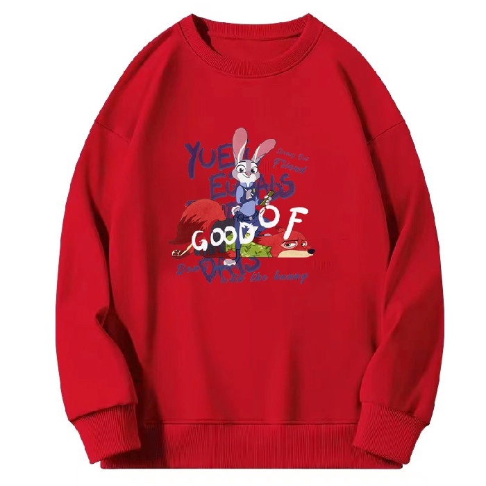 NRVP Áo Khoác Thể Thao Tay Dài Dáng Rộng In Hình Thỏ Năm Mới 2023 Phong Cách Trung Hoa Hàn Quốc Cho Nữ