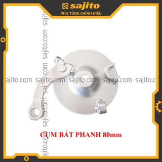 Cụm bát phanh trước, bát thắng trước cho xe đạp điện 80mm