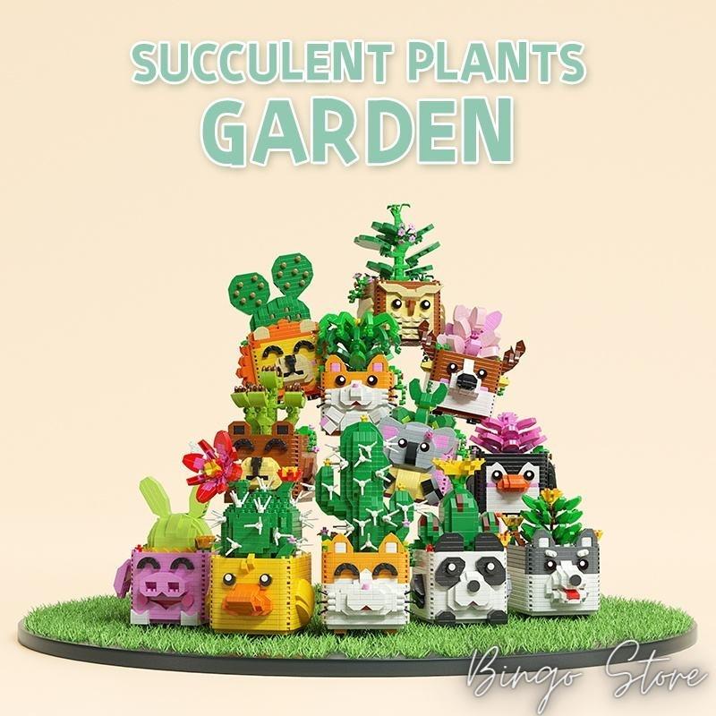 BỘ SƯU TẬP MÔ HÌNH LẮP RÁP CHẬU CÂY SIÊU HẤP DẪN