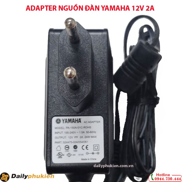 dây nguồn cho đàn Yamaha PSR-280 PSR-270 dailyphukien