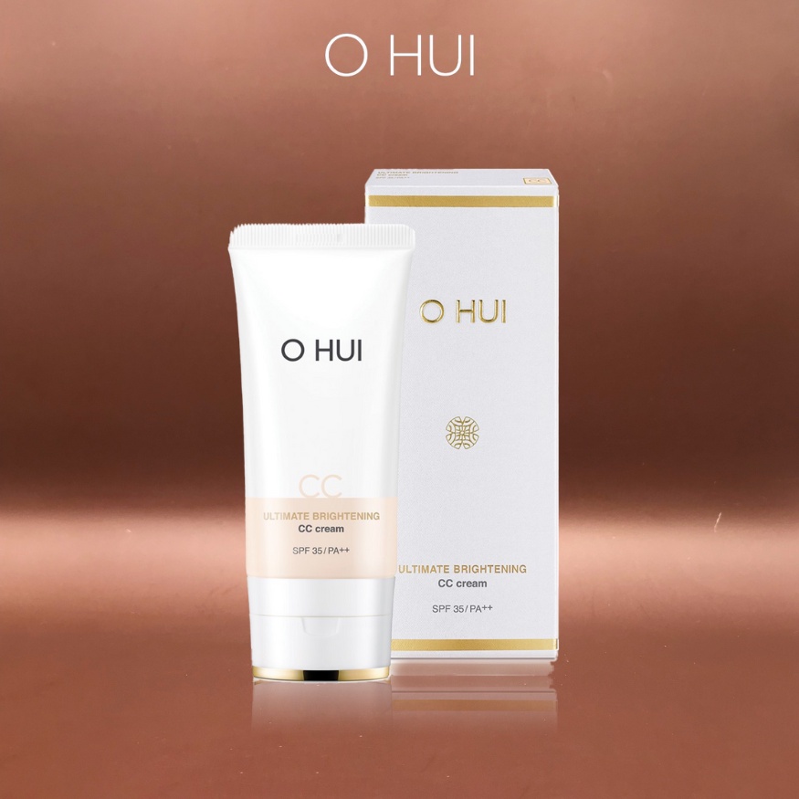 Kem nền mỏng nhẹ hiệu chỉnh sắc da tối ưu OHUI Ultimate Brightening CC Cream SPF35+/PA++++ 45ml