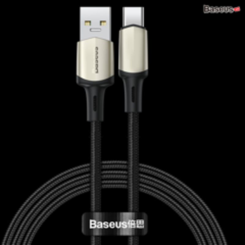 Cáp sạc nhanh, siêu bền Baseus Cafule Type C VOOC Cable cho OPPO/Samsung/Huawei/ Xiaomi