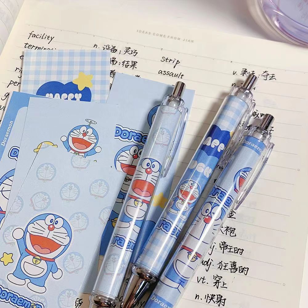 Bút Gel Mực Đen Ngòi 0.5MM Khô Nhanh Cho Học Sinh