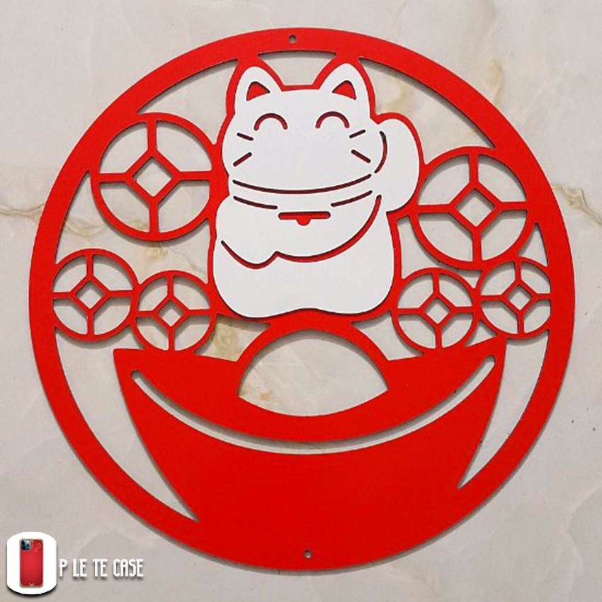 Vòng treo Tết decor, Vòng trang trí xuân-40CM