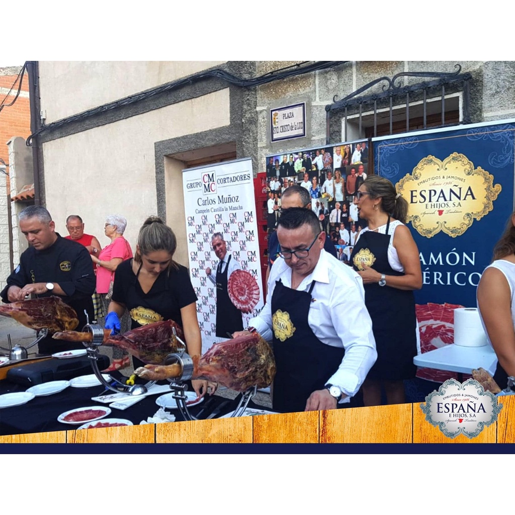 🌈🌈  Đùi heo muối Espana Mini Jamon Curado Tây Ban Nha - Món ngon nhất định phải thử