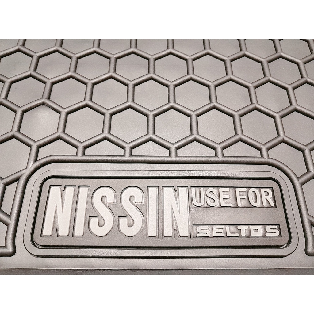 Thảm Lót Sàn Linh Anh Car -Lót Sàn Oto Seltos, Thảm Sàn Cao Su Đúc Không Mùi Cao Cấp Nissin