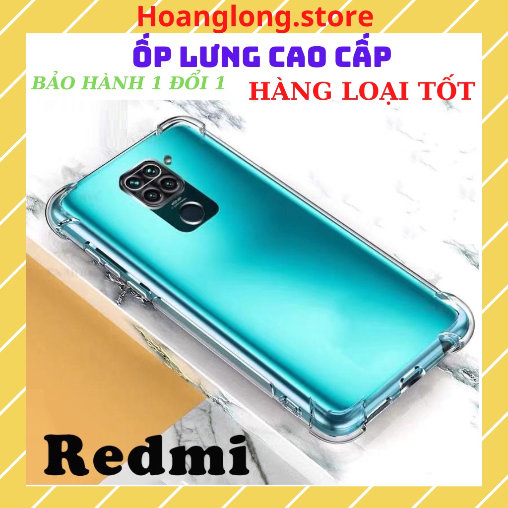 Ốp Lưng Xiaomi Redmi Dẻo Trong Chống Sốc Note 9 - 9 Pro - 9s - 8 - 8 Pro - 7, 9A, 9C, 8A, K20, K30, Mi 9T,hoanglong.stor