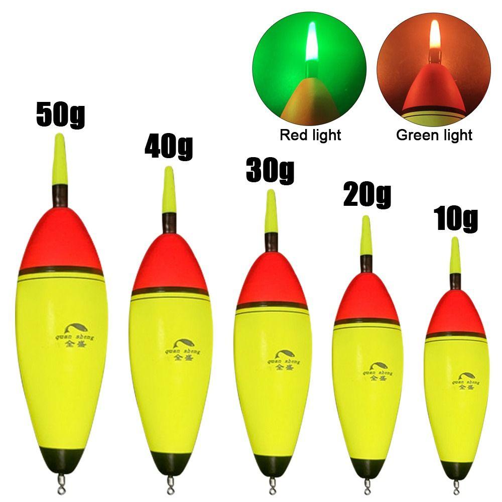 MUVAKO Phao Nổi Câu Cá Ban Đêm Bằng Nhựa Chất Lượng Cao