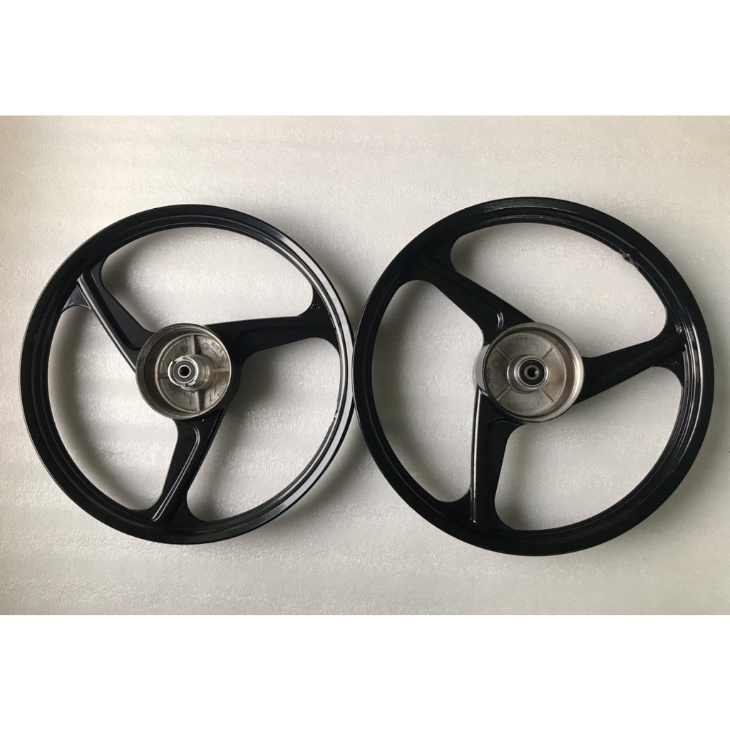 VÀNH-MÂM ĐÚC 3 CÂY ĐÙM(PHANH CƠ) TRƯỚC SAU ZIN CHO HONDA WAVE @ 110,BLADE,WAVE S RSX 110,DREAM 110 K