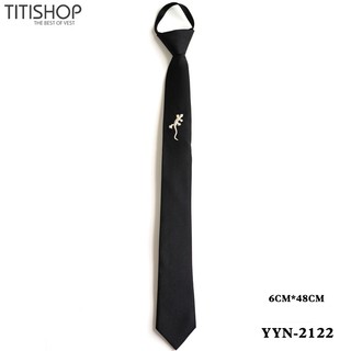 Cà vạt nam bảng nhỏ 6cm