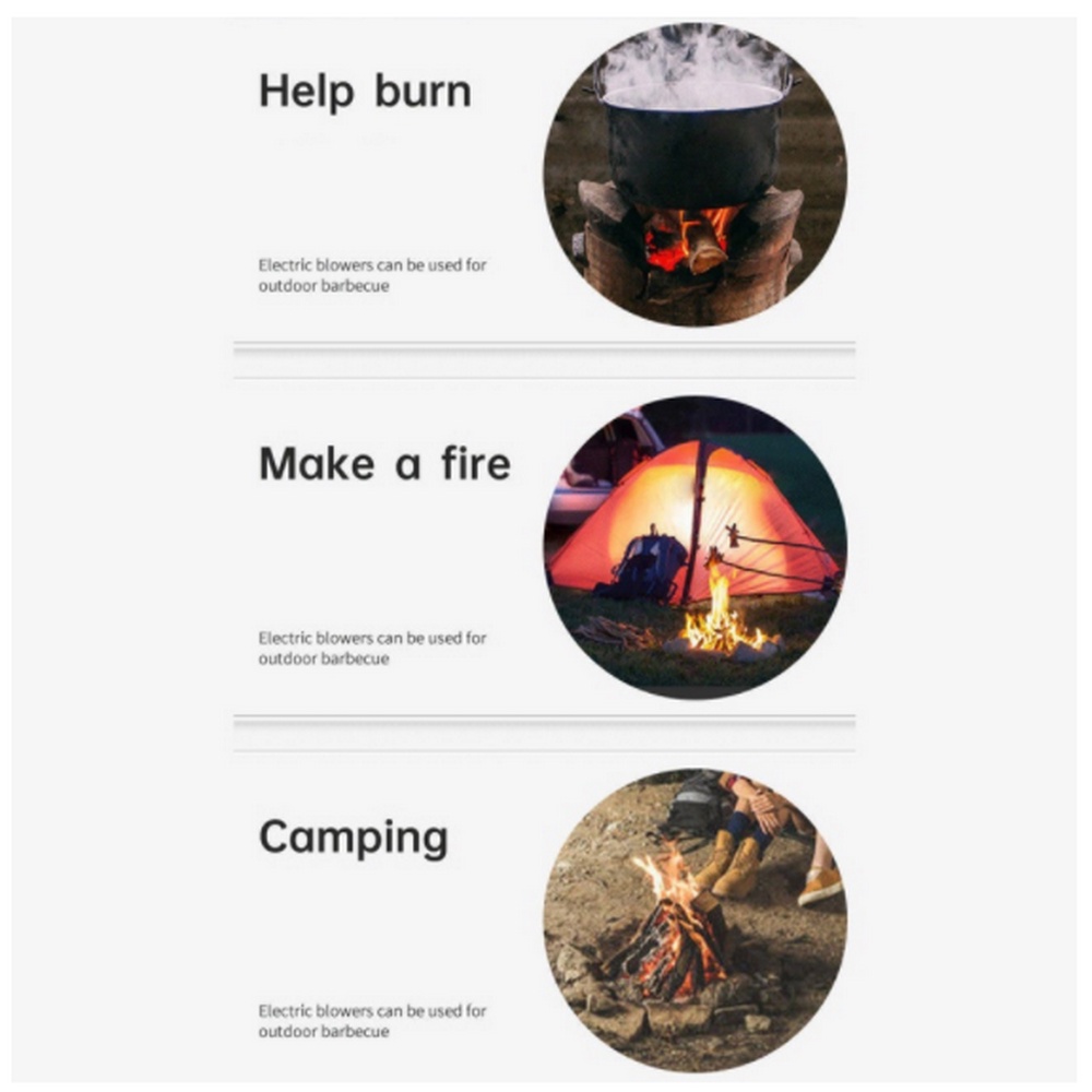 Quạt Thổi Dầu 9733 12V Dành Cho Lò Nướng BBQ