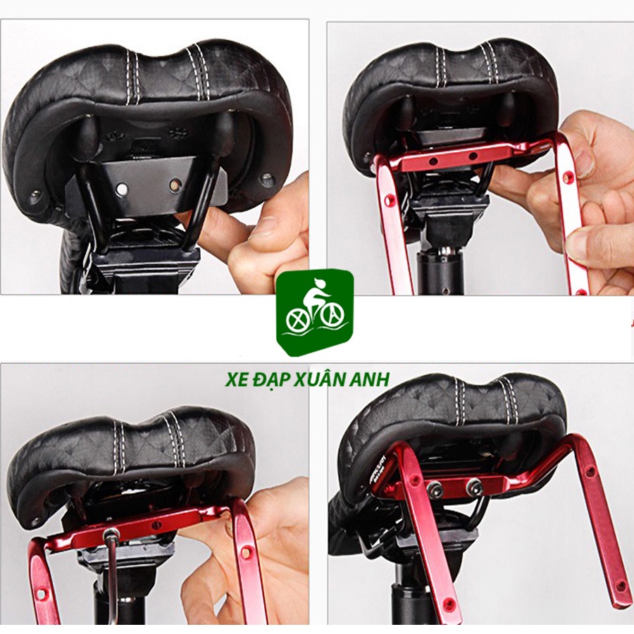 Giá Gắn 2 Gọng Bình Nước Treo Yên