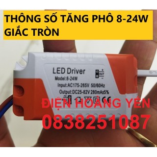 Tăng phô (driver)  8-24w