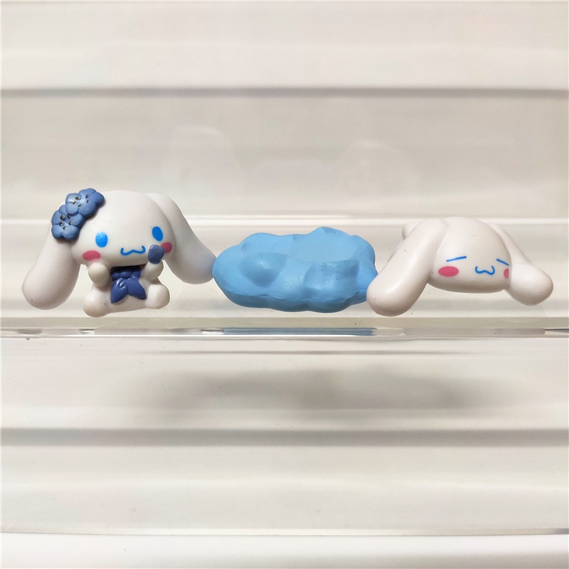 Set 1 5 Mô Hình Nhân Vật Hoạt Hình Sanrio Cinnamoroll Trang Trí Bánh Kem Sinh Nhật PG1