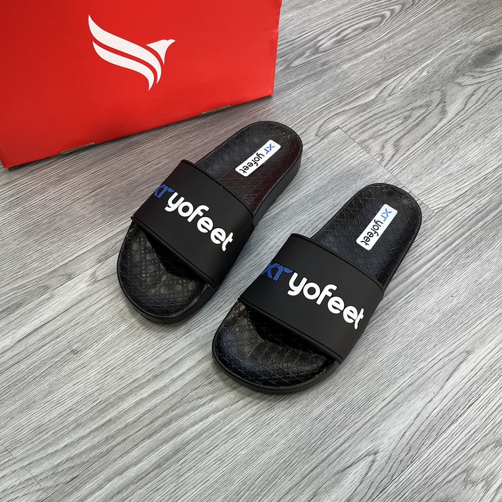 Dép Nam Nữ Quai Ngang Phong Cách Trẻ Trung Cá Tính Thương Hiệu XT - YOFEET 09